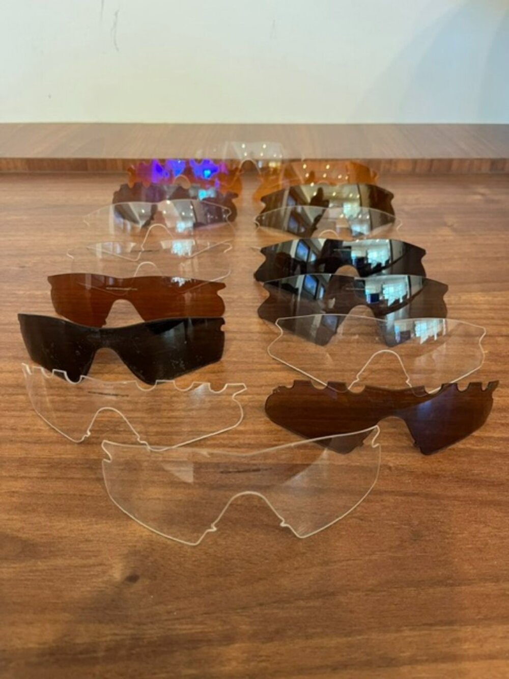 Lot of 16 Oakley M Frame Replacement Lenses